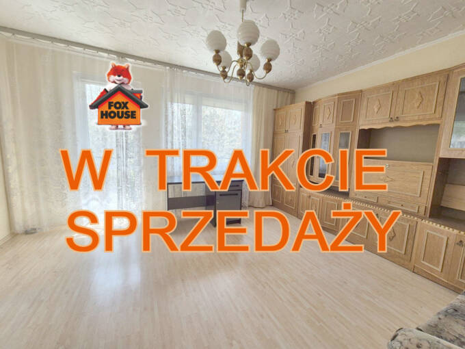 Mieszkanie 3-pokojowe z BALKONEM / pierwsze piętro – CO miejskie / ul. Gałczyńskiego