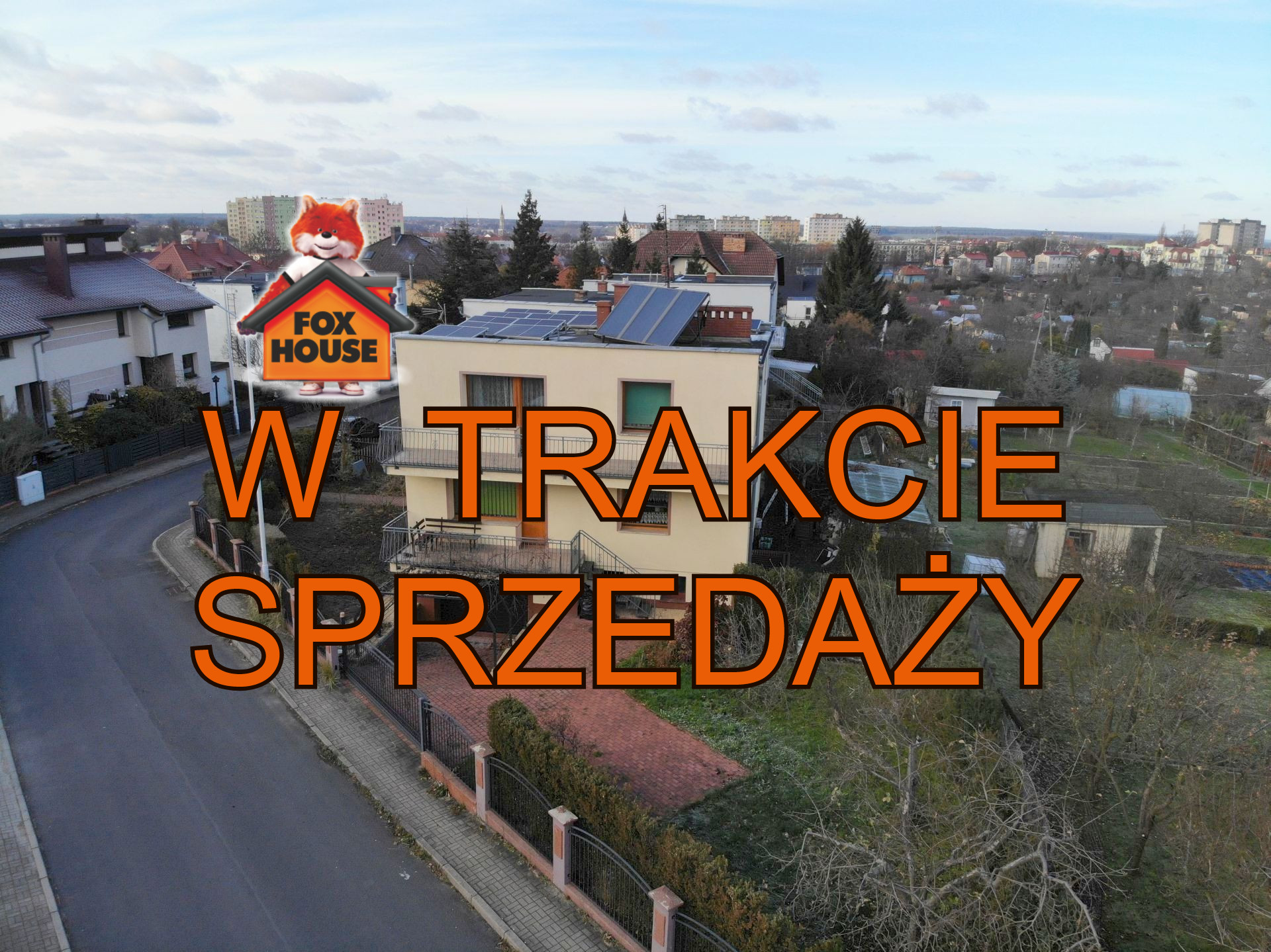 DOM jednorodzinny w dobrej lokalizacji / garaż / fotowoltaika / działka 462 m2 / w Bolesławcu